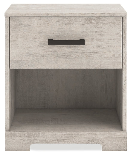 Signature Design by Ashley® Shawburn One Drawer Night Stand at   Contempo Furniture  Contempo Furniture Shawburn One Drawer Night Stand Signature Design by Ashley®.