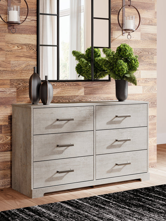 Signature Design by Ashley® Shawburn Six Drawer Dresser at   Contempo Furniture  Contempo Furniture Shawburn Six Drawer Dresser Signature Design by Ashley®.