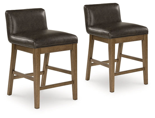 Signature Design by Ashley® Cabalynn Upholstered Barstool (2/CN) at   Contempo Furniture  Contempo Furniture Cabalynn Upholstered Barstool (2/CN) Signature Design by Ashley®.