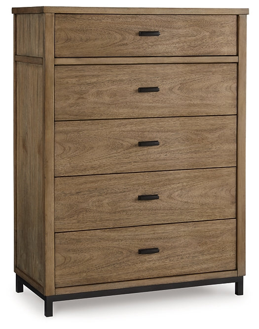 Benchcraft® Tomtyn Five Drawer Chest at   Contempo Furniture  Contempo Furniture Tomtyn Five Drawer Chest Benchcraft®.