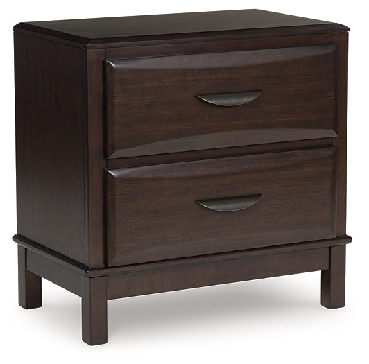 Benchcraft® Vanmore Two Drawer Night Stand at   Contempo Furniture  Contempo Furniture Vanmore Two Drawer Night Stand Benchcraft®.