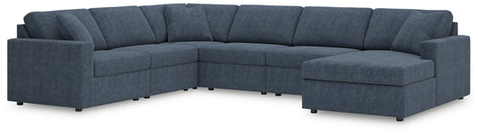 Signature Design by Ashley® Modmax 6-Piece Sectional with Chaise at   Contempo Furniture  Contempo Furniture Modmax 6-Piece Sectional with Chaise Signature Design by Ashley®.