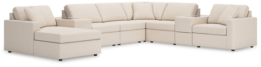 Signature Design by Ashley® Modmax 8-Piece Sectional with Chaise and Storage Consoles at   Contempo Furniture  Contempo Furniture Modmax 8-Piece Sectional with Chaise and Storage Consoles Signature Design by Ashley®.