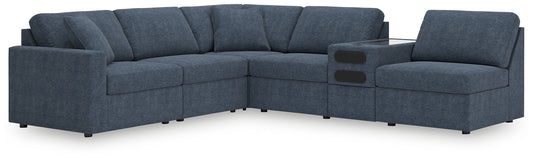 Signature Design by Ashley® Modmax 6-Piece Sectional with Audio Console at   Contempo Furniture  Contempo Furniture Modmax 6-Piece Sectional with Audio Console Signature Design by Ashley®.