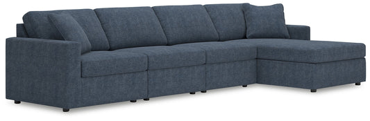 Signature Design by Ashley® Modmax 4-Piece Sectional with Chaise at   Contempo Furniture  Contempo Furniture Modmax 4-Piece Sectional with Chaise Signature Design by Ashley®.