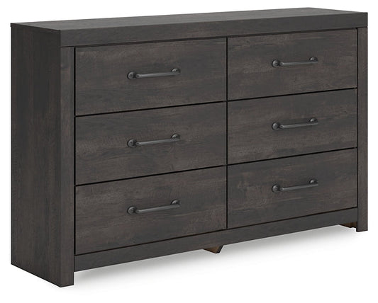 Signature Design by Ashley® Hollivern Six Drawer Dresser at   Contempo Furniture  Contempo Furniture Hollivern Six Drawer Dresser Signature Design by Ashley®.