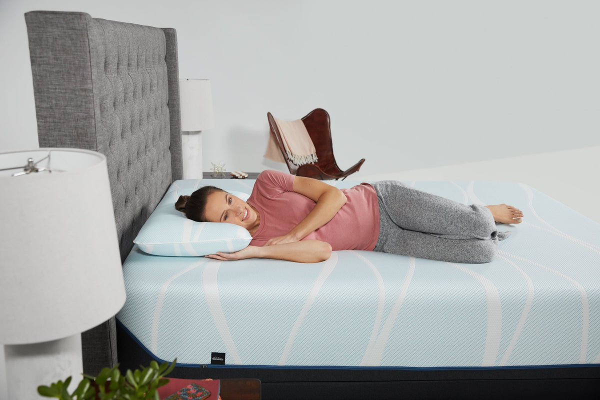 TEMPUR-Breeze ProLo 2.0 low-profile cooling pillow