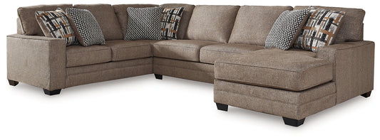 Signature Design by Ashley® Cannonbrook 3-Piece Sectional with Chaise at   Contempo Furniture  Contempo Furniture Cannonbrook 3-Piece Sectional with Chaise Signature Design by Ashley®.