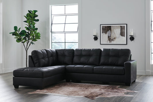 Benchcraft® Barlin Mills 2-Piece Sectional with Chaise at   Contempo Furniture  Contempo Furniture Barlin Mills 2-Piece Sectional with Chaise Benchcraft®.