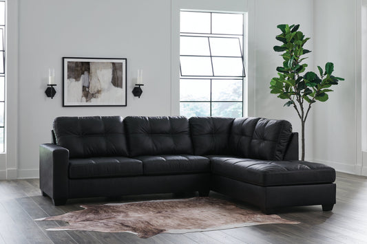 Benchcraft® Barlin Mills 2-Piece Sectional with Chaise at   Contempo Furniture  Contempo Furniture Barlin Mills 2-Piece Sectional with Chaise Benchcraft®.