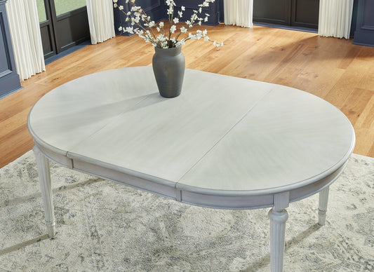 Benchcraft® Montelaine Oval Dining Room EXT Table at   Contempo Furniture  Contempo Furniture Montelaine Oval Dining Room EXT Table Benchcraft®.