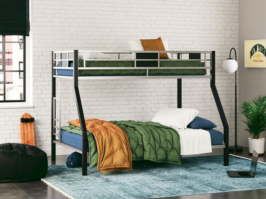 Signature Design by Ashley® Dinsmore Twin/Full Bunk Bed w/Ladder.