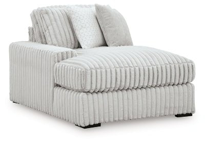 Stupendous Left - Arm Facing Corner Chaise - Gray Chaise modern furniture Contempo Furniture