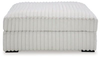 Stupendous Oversized Accent Ottoman - Gray Accent Ottoman modern furniture Contempo Furniture