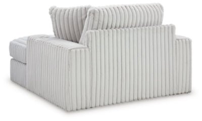 Stupendous Oversized Chaise - Gray Chaise modern furniture Contempo Furniture