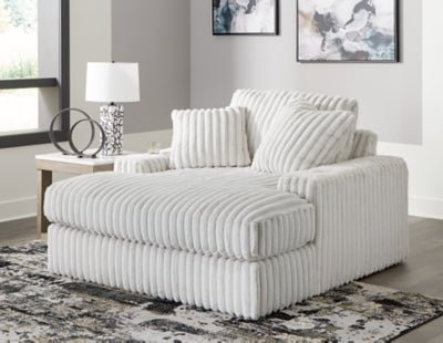 Stupendous Oversized Chaise - Gray Chaise modern furniture Contempo Furniture