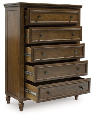 Sturlayne Chest of Drawers - Dark Brown Accent Chest modern furniture Contempo Furniture