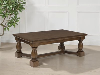 Sturlayne Coffee Table - Dark Brown Cocktail Table modern furniture Contempo Furniture
