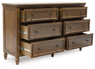 Sturlayne Dresser - Dark Brown Dresser modern furniture Contempo Furniture