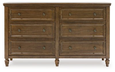 Sturlayne Dresser - Dark Brown Dresser modern furniture Contempo Furniture