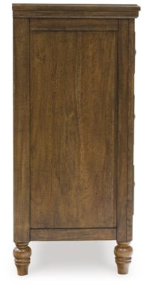 Sturlayne Dresser - Dark Brown Dresser modern furniture Contempo Furniture