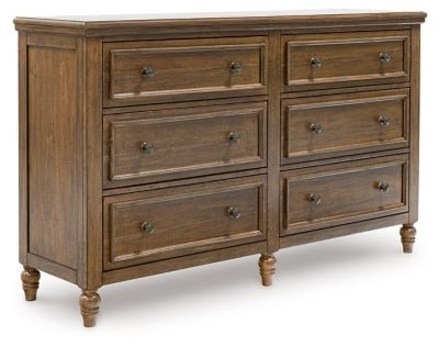 Sturlayne Dresser - Dark Brown Dresser modern furniture Contempo Furniture