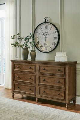 Sturlayne Dresser - Dark Brown Dresser modern furniture Contempo Furniture