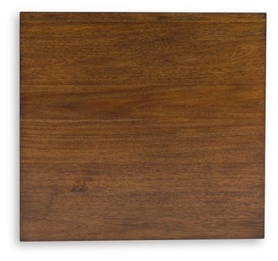 Sturlayne End Table - Dark Brown End Table modern furniture Contempo Furniture
