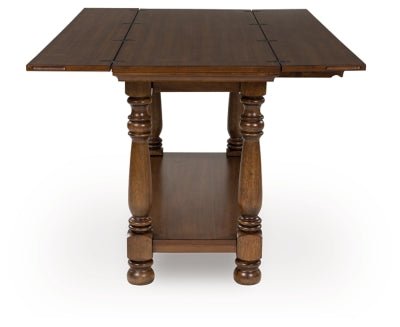 Sturlayne Flip Top Sofa Table - Dark Brown Sofa Table modern furniture Contempo Furniture