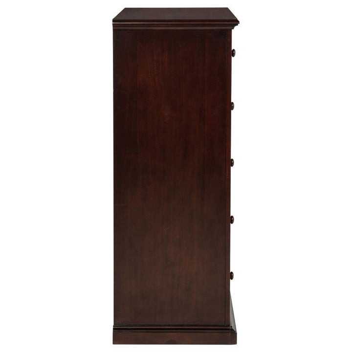 Sumerlin - 6 - Drawer Bedroom Chest Of Drawers - Cappuccino Accent Chest modern furniture Contempo Furniture