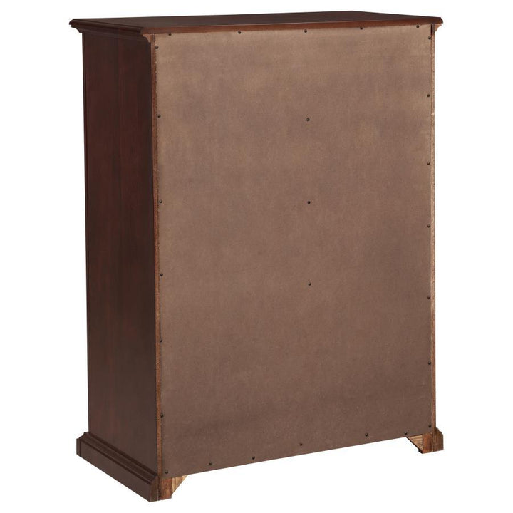 Sumerlin - 6 - Drawer Bedroom Chest Of Drawers - Cappuccino Accent Chest modern furniture Contempo Furniture