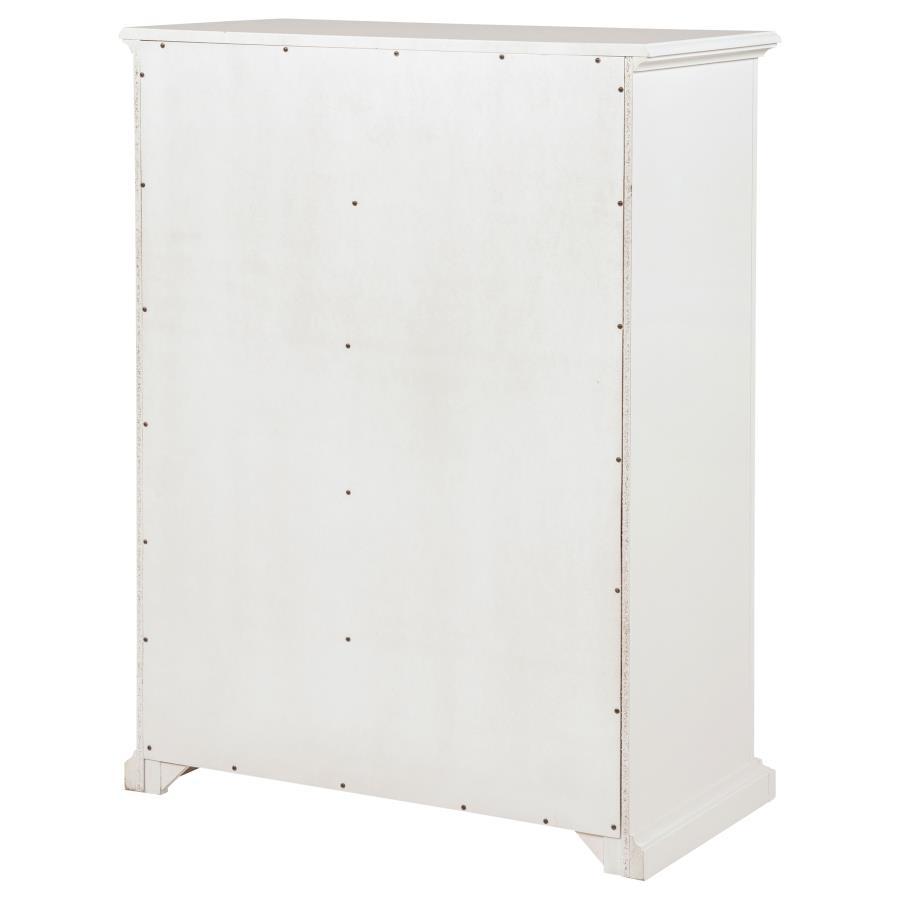 Sumerlin - 6 - Drawer Bedroom Chest Of Drawers White Accent Chest modern furniture Contempo Furniture
