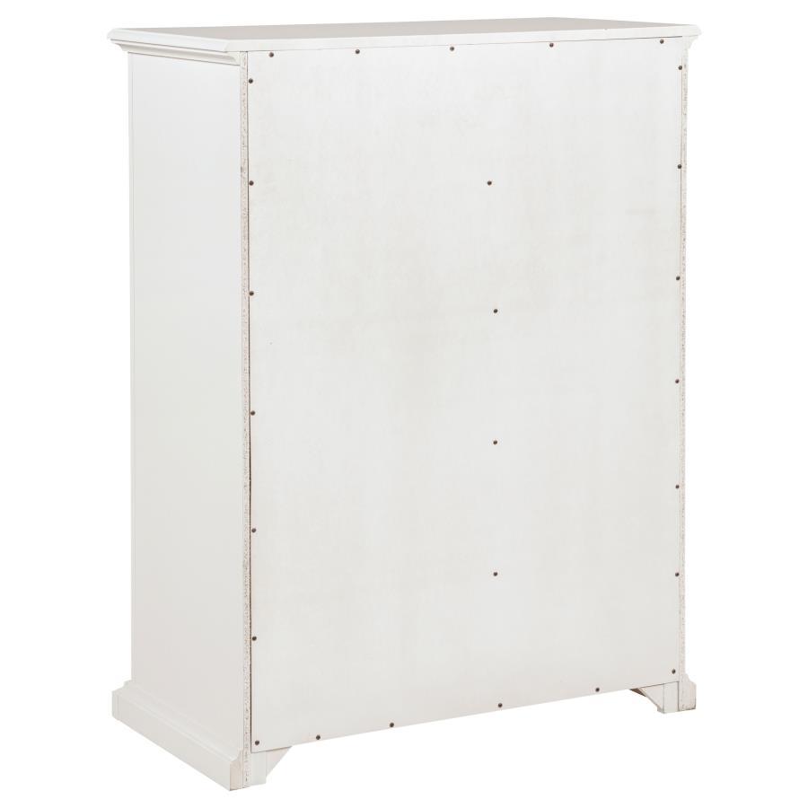 Sumerlin - 6 - Drawer Bedroom Chest Of Drawers White Accent Chest modern furniture Contempo Furniture