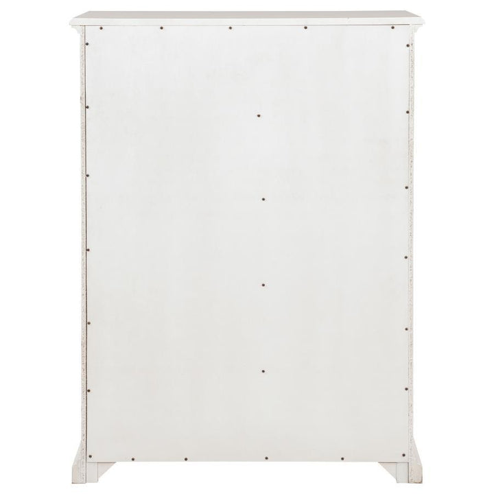 Sumerlin - 6 - Drawer Bedroom Chest Of Drawers White Accent Chest modern furniture Contempo Furniture