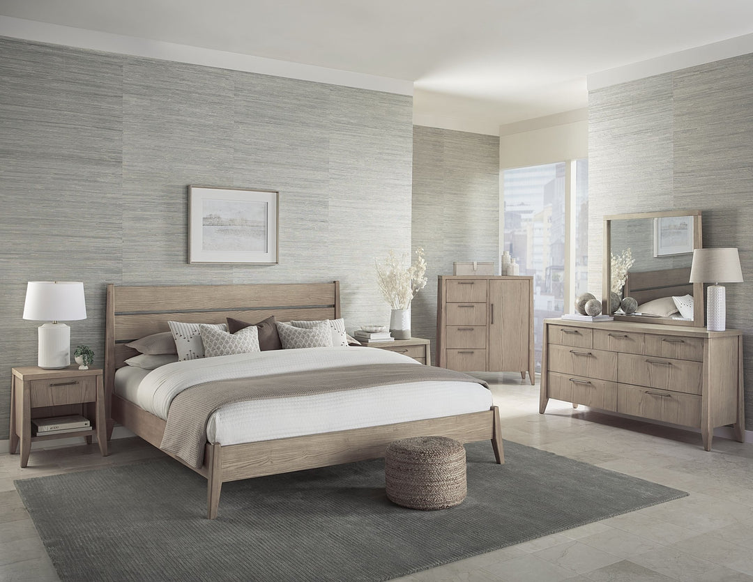 Sumire Wall or Dresser Mirror in Ginger Mirror modern furniture Contempo Furniture