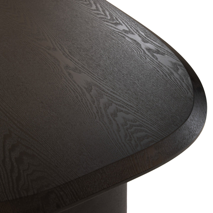 Summit - Modern 87" Black Ash Dining Table