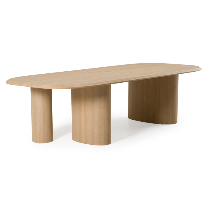 Summit - Modern 87" Natural Ash Dining Table