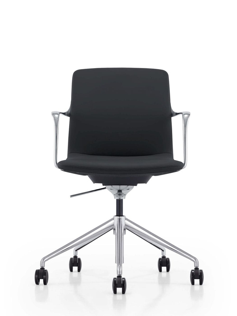 Sundar - Modern Black Mid Back Conference Office Chair