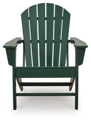 Sundown Shores Adirondack Chair - Green Arm Chair modern furniture Contempo Furniture