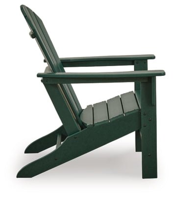 Sundown Shores Adirondack Chair - Green Arm Chair modern furniture Contempo Furniture