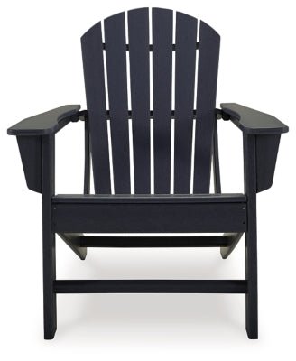 Sundown Treasure Adirondack Chair - Black Arm Chair modern furniture Contempo Furniture
