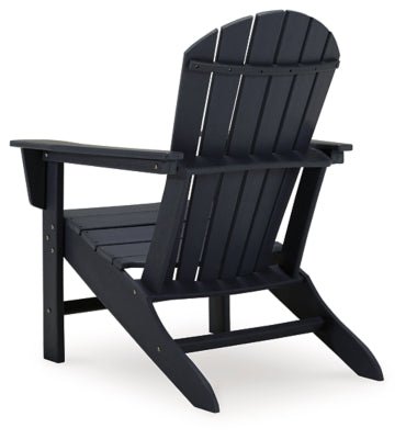 Sundown Treasure Adirondack Chair - Black Arm Chair modern furniture Contempo Furniture