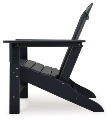 Sundown Treasure Adirondack Chair - Black Arm Chair modern furniture Contempo Furniture