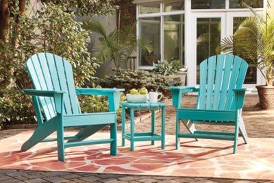 Sundown Treasure Adirondack Chair - Light Blue Arm Chair modern furniture Contempo Furniture