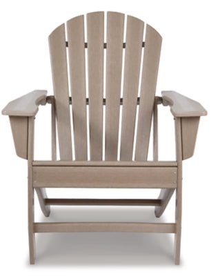 Sundown Treasure Adirondack Chair - Light Brown Arm Chair modern furniture Contempo Furniture
