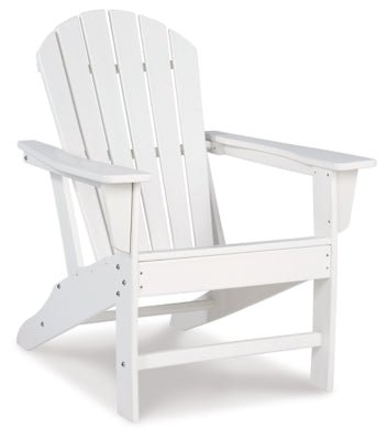 Sundown Treasure Adirondack Chair - White Arm Chair modern furniture Contempo Furniture