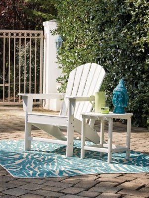 Sundown Treasure Adirondack Chair - White Arm Chair modern furniture Contempo Furniture