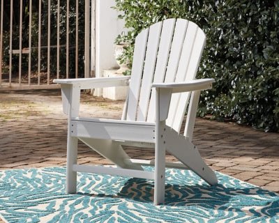 Sundown Treasure Adirondack Chair - White Arm Chair modern furniture Contempo Furniture