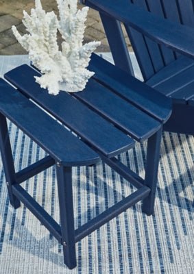 Sundown Treasure End Table - Blue End Table modern furniture Contempo Furniture