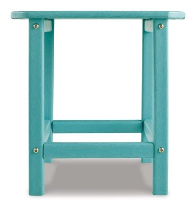 Sundown Treasure End Table - Light Blue End Table modern furniture Contempo Furniture